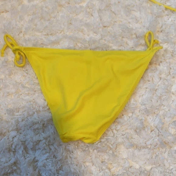 Atmosphere Yellow String Bikini - Picture 7 of 10